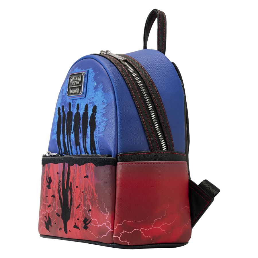 Stranger Things Upside Down Shadows Loungefly Mini Backpack
